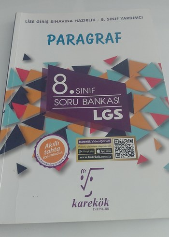 8. Sınıf LGS Paragraf Soru Bankası