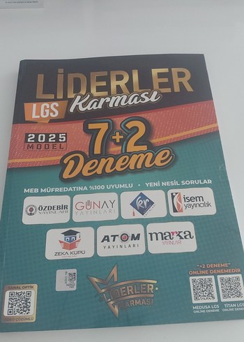 Liderler Karması 7+2 Deneme Sınavı 2025 Model