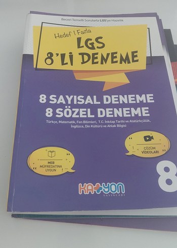Beden Lgs 21 tane deneme 3 tane deneme seti
