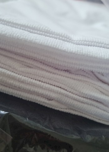 Beyaz Desenli yastık 2'li - Görsel 2