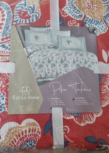 Estilo Home Pastel Renkli Desenli Nevresim Takımı - Görsel 4