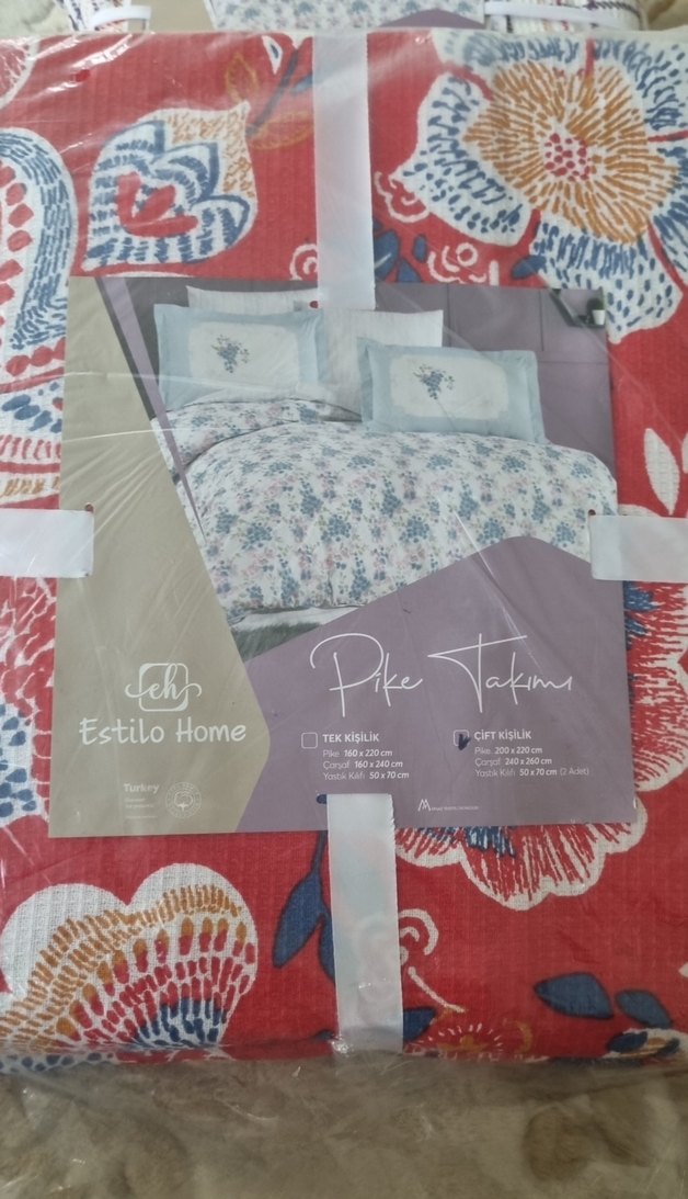 Estilo Home Pastel Renkli Desenli Nevresim Takımı - Görsel 4