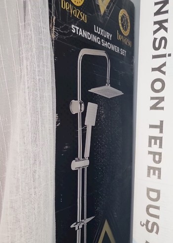 Beden Renk Fonksiyon Tepe Duş Seti Top Shower Set