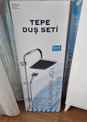 Beden Fonksiyon Tepe Duş Seti Top Shower Set