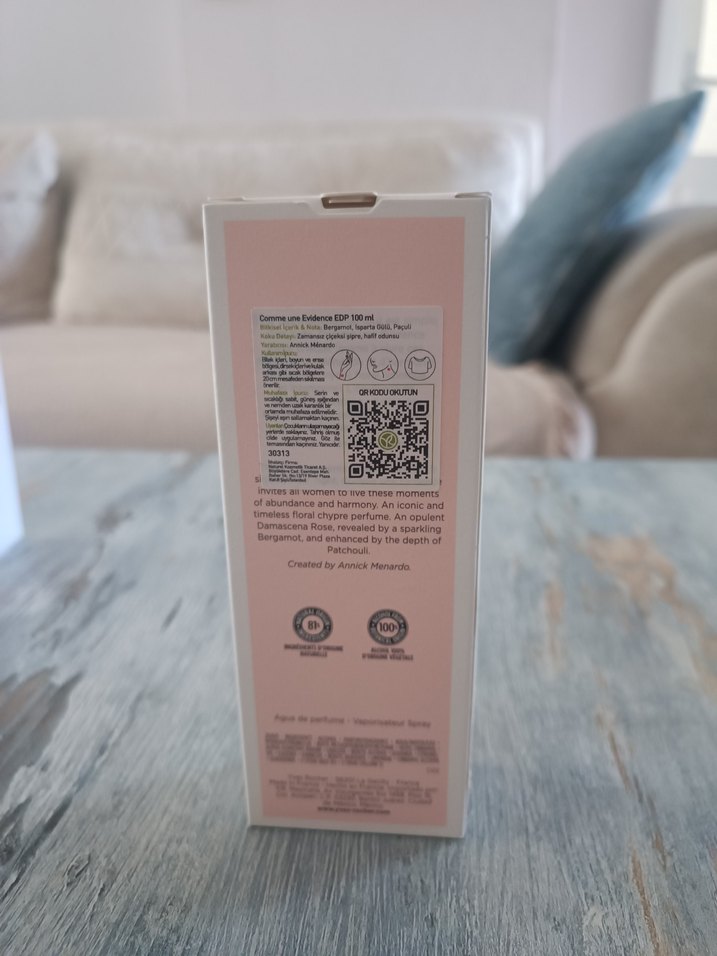 Yves Rocher Evidence Kadın Parfümü 100 ml - Görsel 2