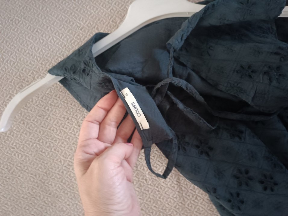 Dantel İşlemeli Füme Mini Elbise - Görsel 4