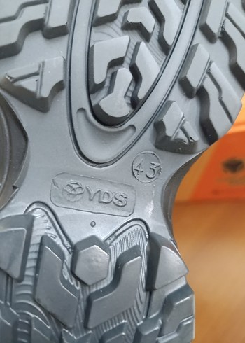 43-YDS çelik burunlu iş bot sıfır - Görsel 4