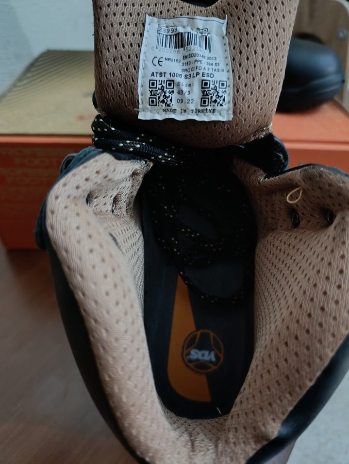 43-YDS çelik burunlu iş bot sıfır - Görsel 3