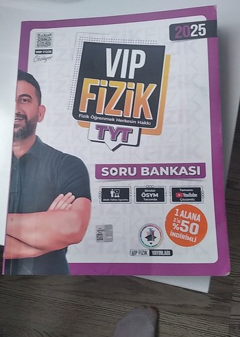 2025 VIP TYT Fizik Soru Bankası %50 İndirimli