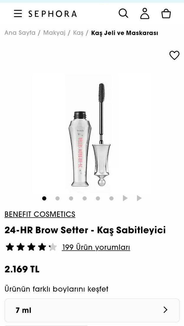 Benefit kaş sabitleyici - Görsel 3