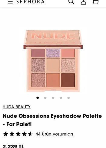 Huda Beauty Far Paleti - Görsel 4