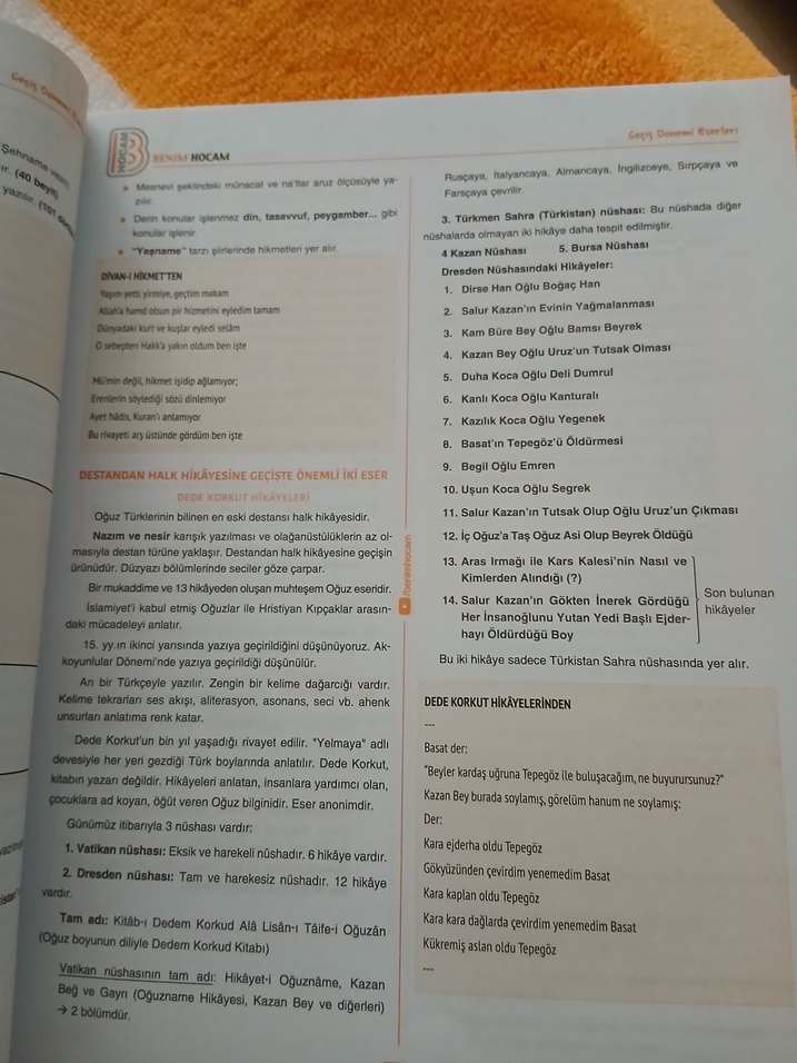 AYT Türk Dili ve Edebiyatı Ders Notları - Kadir Gümüş - Görsel 3