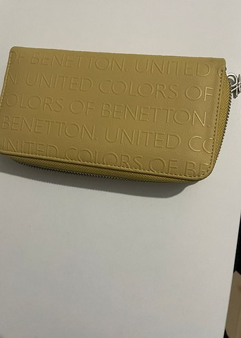 Sarı Deri Fermuarlı Kadın Cüzdanı - Görsel 3