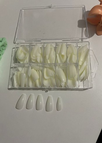 Beyaz Takma Tırnak Seti - Görsel 2