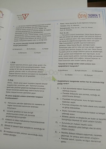 AYT Edebiyat Soru Bankası Üç Dört Beş - Görsel 5