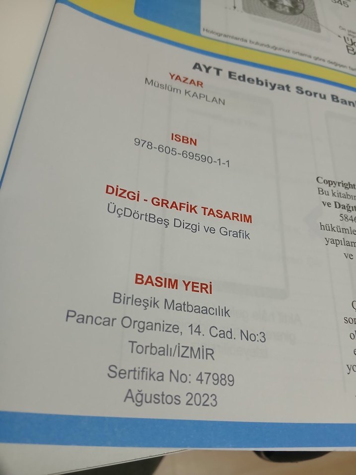 AYT Edebiyat Soru Bankası Üç Dört Beş - Görsel 3