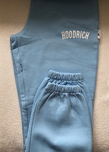 Kadın Mavi Rahat Kesim alt eşofman - Görsel 6