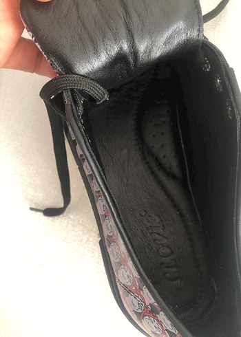 Desenli Kadın Sneakers, içi dışı hakiki deri 36 numara, ithal ma - Görsel 7