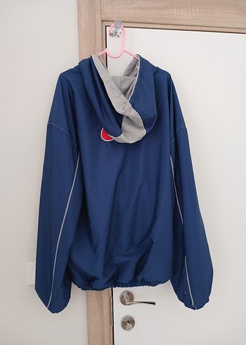 Nike Nike unisex Mavi Kapüşonlu Rüzgarlık