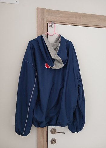 diğer Beden Nike unisex Mavi Kapüşonlu Rüzgarlık