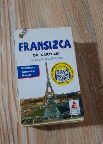 Fransızca Dil Kartları Konuşma Kılavuzlu