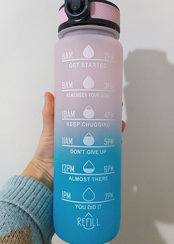 Sporcu Motivasyon Şişesi 1LT - Görsel 3