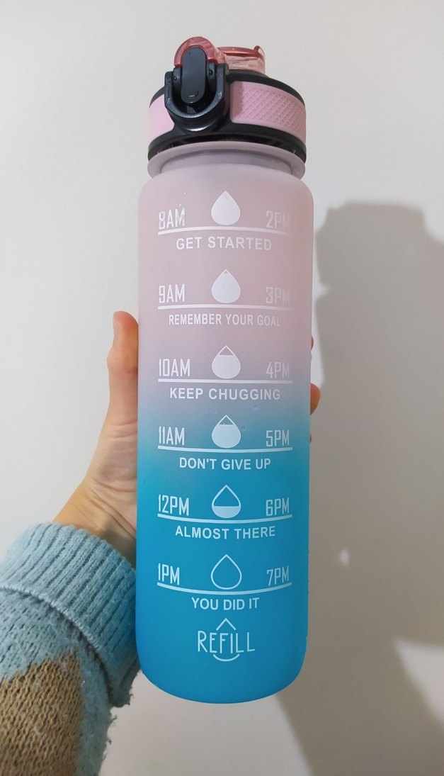 Sporcu Motivasyon Şişesi 1LT - Görsel 3