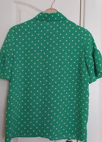 Koton Puantiyeli Kadın Gömlek - Görsel 6