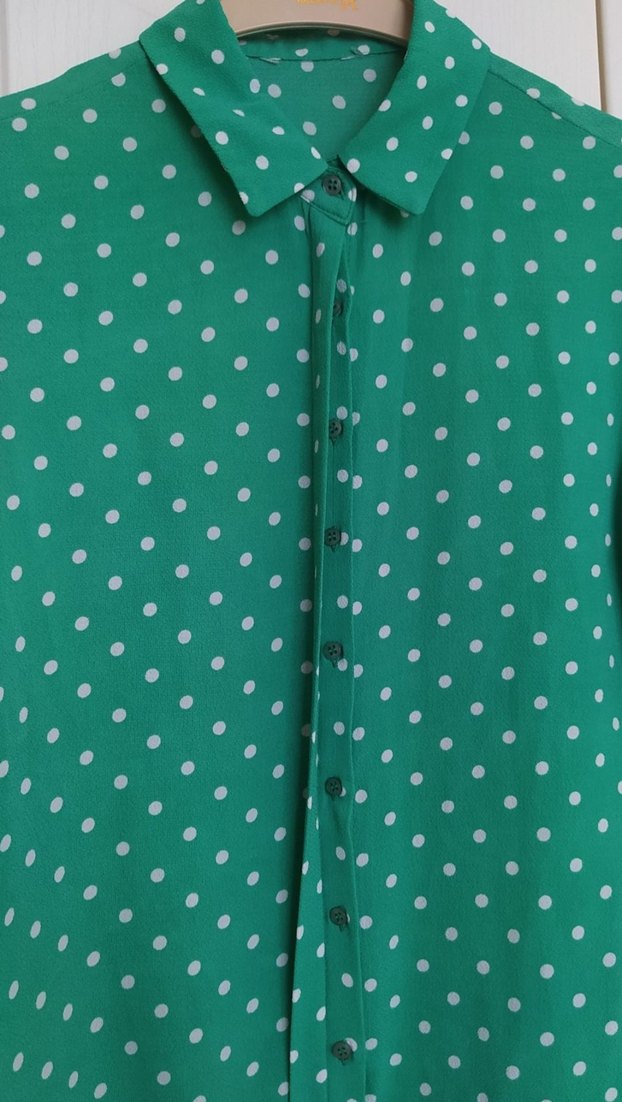 Koton Puantiyeli Kadın Gömlek - Görsel 5