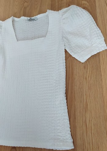 Fullamoda Kare Yaka Bluz - Görsel 4