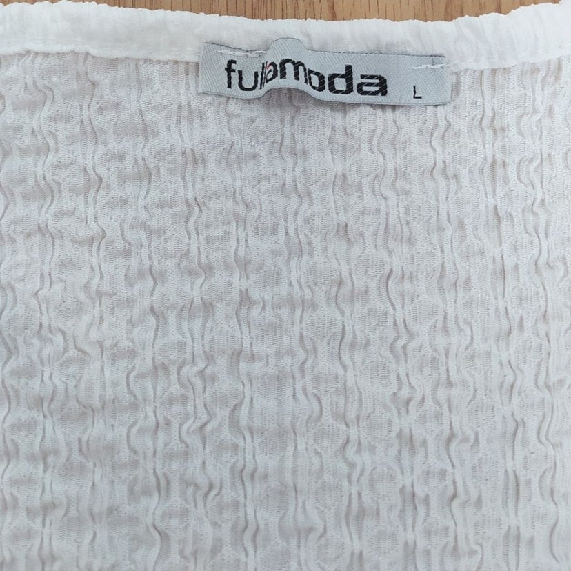 Fullamoda Kare Yaka Bluz - Görsel 5