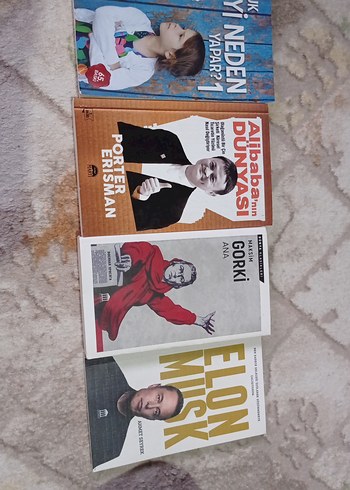 4 Farklı Dergi Seti: Neden Yapar, Porteman, Gorki, Elon Musk