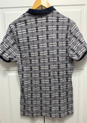 Gri Düğmeli Erkek Polo Tişört - Görsel 2