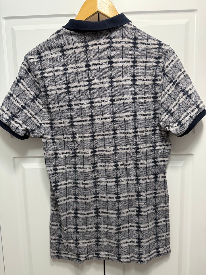 Gri Düğmeli Erkek Polo Tişört - Görsel 2