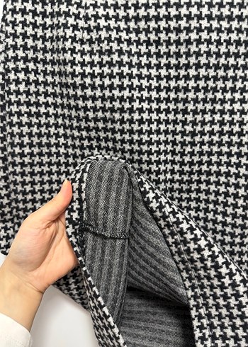 Kadın Gri Midi Kalem Etek - Görsel 4