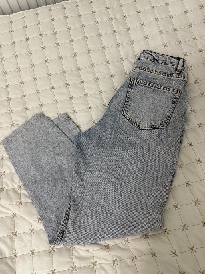 Kadın Midi Boy Denim Pantolon - Görsel 3