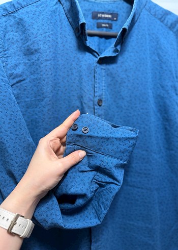 Mavi Denim Uzun Kollu Erkek Gömlek - Görsel 3