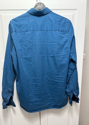 Mavi Denim Uzun Kollu Erkek Gömlek - Görsel 4