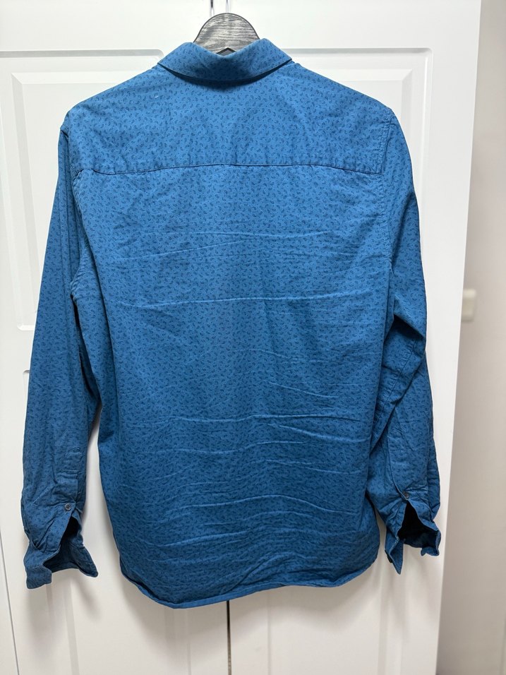 Mavi Denim Uzun Kollu Erkek Gömlek - Görsel 4