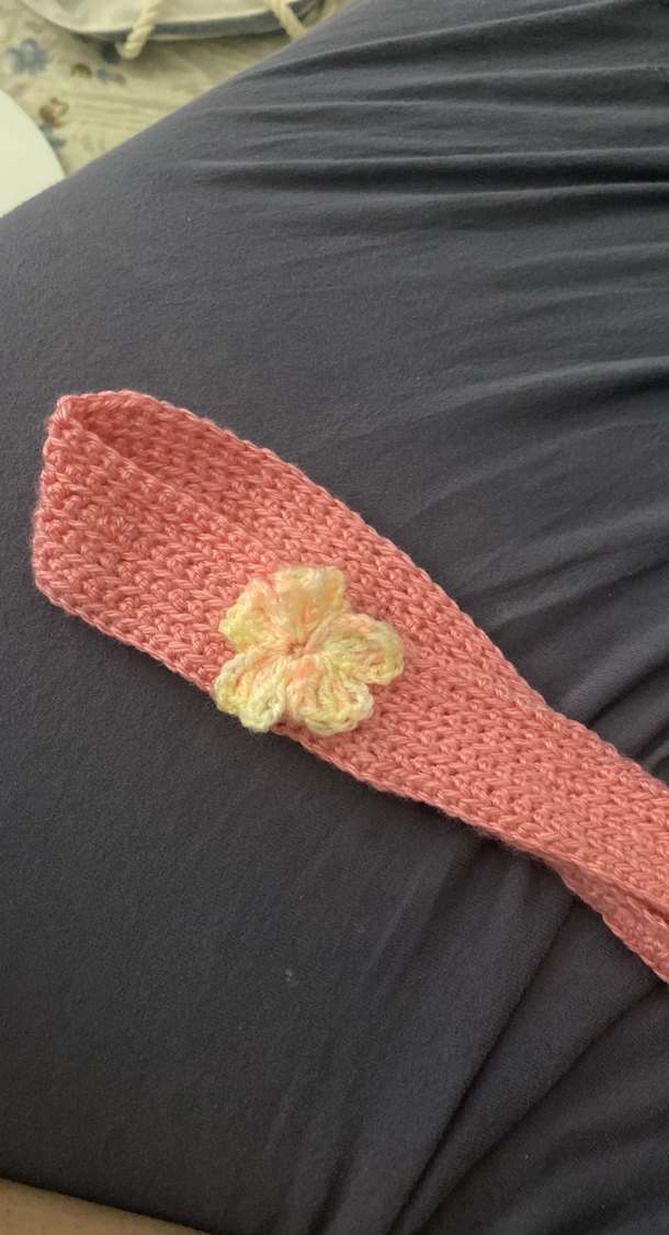 El örgüsü saç bandı - Görsel 3