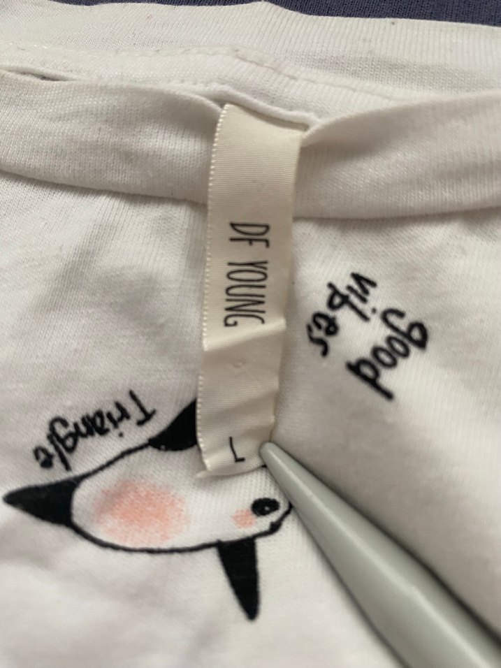 Panda baskılı defacto beyaz tshirt - Görsel 2