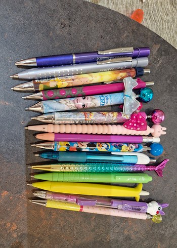 Renkli Karışık Tasarımlı Uçlu Kalem Seti - Görsel 5