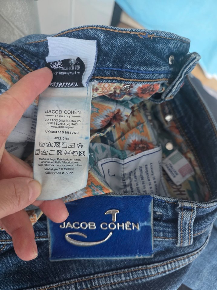 Jacob Cohen Mavi Denim Jean erkek pantalon — görsel 9/9