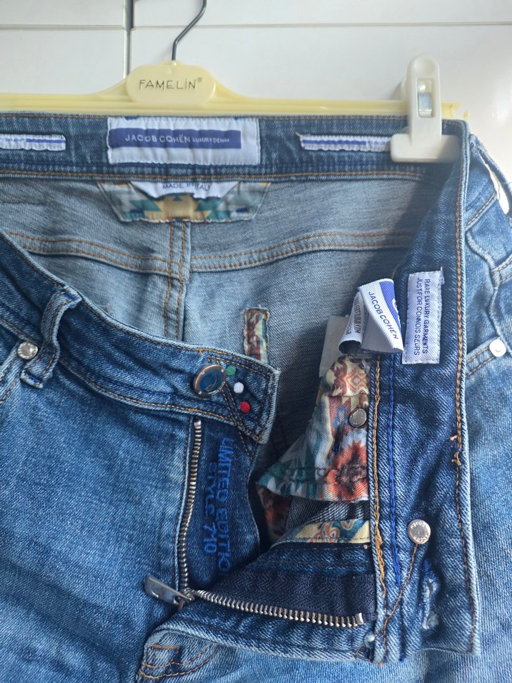 Jacob Cohen Mavi Denim Jean erkek pantalon — görsel 5/9