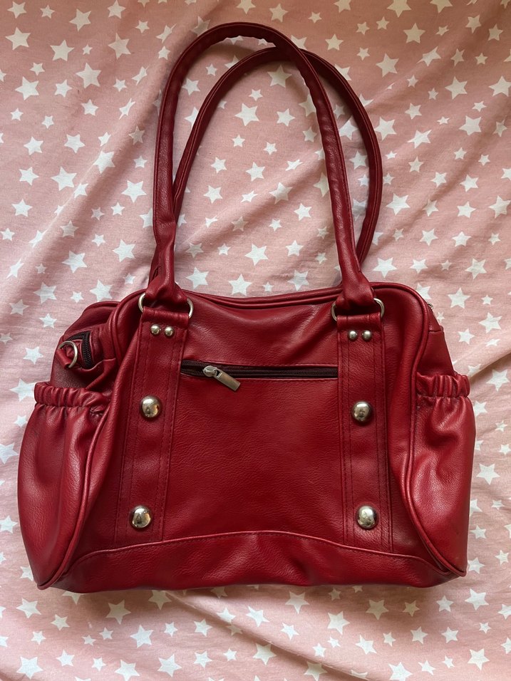 Cherry Vintage Omuz Çantası  - Görsel 2