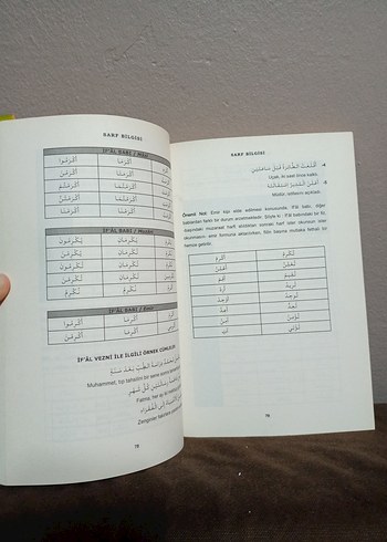 Arapça Dilbilgisi Sarf Bilgisi Kitabı - Görsel 2