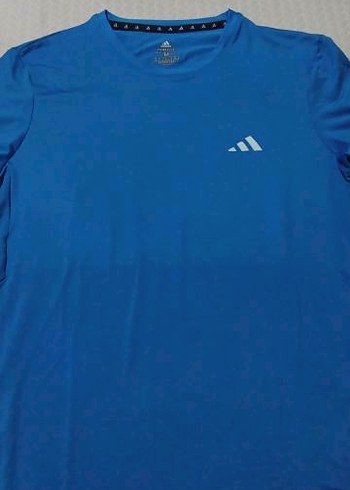 Lacivert Spor Tişörtü, Bisiklet Yaka, Kısa Kollu