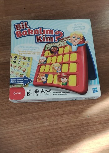 Hasbro bil bakalım kim