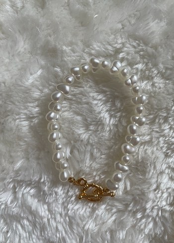 Accessorize Beyaz İnci Boncuklu Kadın Bileklik