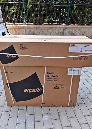 Arçelik Dış Ünite Klima Karton Kutusu